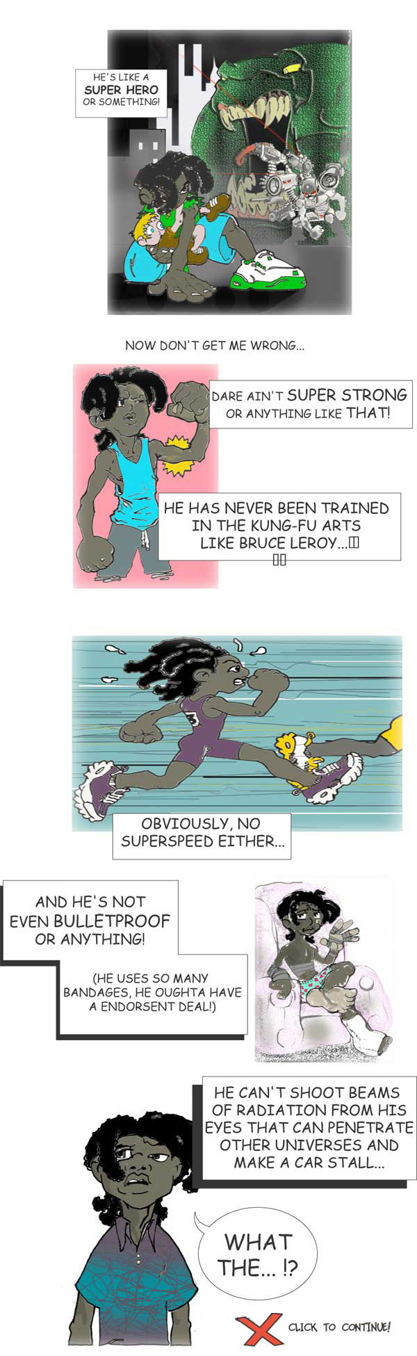 "Introducing..."  Starring Dare! 