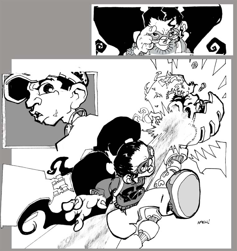 preview art from "The Legend of Challenge" by Michael Anthony and Samax Amen