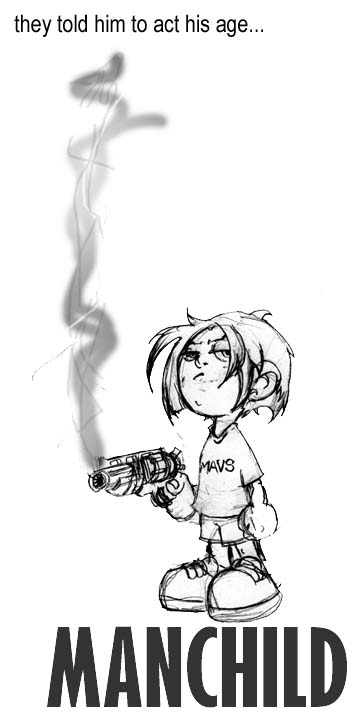 MANCHILD online graphic novel coming soon!